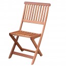 Set pliabil masa cu 2 scaune pentru balcon, Strend Pro Caracas, lemn de meranti, max.150 Kg, maro