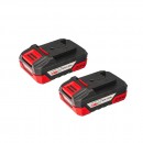 Set polizor , bormasina si pistol impact cu acumulator 2x2Ah,casti bluetooth in trusa