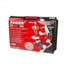 Set polizor , bormasina si pistol impact cu acumulator 2x2Ah,casti bluetooth in trusa