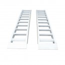 Set rampe aluminiu 3.5 tone pentru incarcare/descarcare 260x40x10.5cm