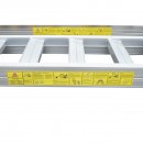 Set rampe aluminiu 3.5 tone pentru incarcare/descarcare 260x40x10.5cm