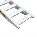 Set rampe aluminiu 4.5 tone pentru incarcare/descarcare 400x45x14.2cm