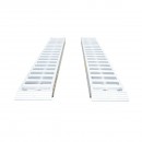 Set rampe aluminiu 8 tone pentru incarcare/descarcare 450x50x15cm