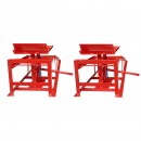 Set rampe auto metalice hidraulice 1150x310x240mm, sarcina maxima 3T