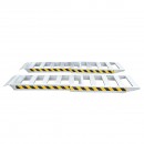 Set rampe pliabile aluminiu 1 tona pentru incarcare/descarcare 250x60x10.5cm