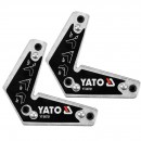Set suport magnetic pentru sudura Yato YT-08721, maxim 10Kg