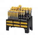 Set surubelnite magnetice cu stativ, 100 bc, Cr-V
