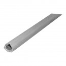 Set teava triunghiulara cardan seria T5 exterior 51,3 si interior 44,7 cruce 30,2x80 L=1.5m