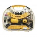 Set trusa mini freza 185W, 220V tip biax, 9 trepte viteza 8000-35000rpm 211 piese Crownman