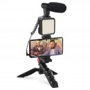 Set vlogging 4in1 platinet