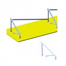 Sistem complet montare pe beton pentru 4 panouri solare fotovoltaice cu unghi 30 grade Breckner Germany