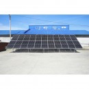 Sistem complet montare, structura panouri solare fotovoltaice la sol-ciment 10KW Breckner Germany