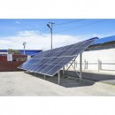 Sistem complet montare, structura panouri solare fotovoltaice la sol-ciment 10KW Breckner Germany