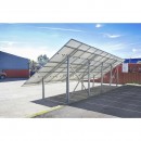 Sistem complet montare, structura panouri solare fotovoltaice la sol-ciment 10KW Breckner Germany