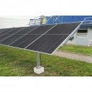 Sistem complet montare, structura tracker solar automat 14,75 KW, 1 rand Breckner Germany