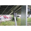 Sistem complet montare, structura tracker solar automat 14,75 KW, 1 rand Breckner Germany