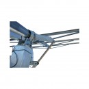Sistem complet montare, structura tracker solar automat 4.7 KW, 8 panouri de 590W cu GPS si senzor vant Breckner Germany