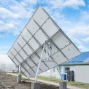 Sistem complet montare, structura tracker solar automat 9 KW, est-vest 16 panouri de 570W Breckner Germany