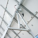 Sistem complet montare, structura tracker solar automat 9 KW, est-vest 16 panouri de 570W Breckner Germany