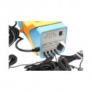 Sistem iluminat cu panou solar, baterie LiFePO4 12.8V/12Ah si 3 becuri LED 3W/12V, 4 iesiri USB 5V Breckner Germany