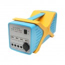 Sistem iluminat cu panou solar, baterie LiFePO4 12.8V/12Ah si 3 becuri LED 3W/12V, 4 iesiri USB 5V Breckner Germany
