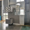 Sistem instalatie climatizare industriala 272.960 BTU, 80kW, 380V, functie incalzire si ventilatie, debit aer 17.500m3/h pentru corturi, hale, depozite 500–750m2