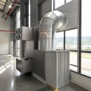 Sistem instalatie climatizare industriala 272.960 BTU, 80kW, 380V, functie incalzire si ventilatie, debit aer 17.500m3/h pentru corturi, hale, depozite 500–750m2