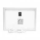 Sistem pentru iluminat cu 4 becuri LED, panou solar 9V/12W si 1xUSB incarcare telefon Breckner Germany