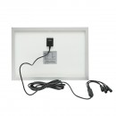 Sistem pentru iluminat cu becuri 4x16 LED-uri, panou solar 5V/10W si telecomanda Breckner Germany