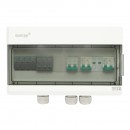 Sistem solar fotovoltaic monofazic ON/OFF-GRID 3KW cu 10 panouri 380W prindere pe acoperis de tabla