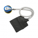 Slefuitor orbital pneumatic 125mm cu sistem de aspirare, viteza 10000rpm, orbita 2.5mm, presiune max. 8 bar