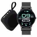SMARTWATCH 1.4'' + MINI BOXA PORTABILA