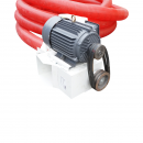 Snec flexibil cereale 380V, 4000W portabil cu furtun 15m, diametru 120mm, turatie 1440 r/min
