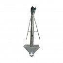 Snec transportor cereale orizontal 3m, 220V, 3kW, diametru 160mm, capacitate 10-15 T/h, cuva de alimentare si suport THOR
