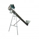 Snec transportor cereale orizontal 3m, 220V, 3kW, diametru 160mm, capacitate 10-15 T/h, cuva de alimentare si suport THOR