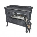 Soba pe lemne cu plita si cuptor din fonta 830x520x800mm