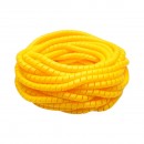 Spirala protectie furtun galbena 18x21.2mm 20m/rola Breckner Germany