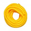 Spirala protectie furtun galbena 21x24.6mm 20m/rola Breckner Germany