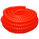 Spirala protectie furtun rosie 30x34mm 20m/rola Breckner Germany