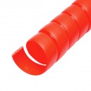Spirala protectie furtun rosie 32x36mm 20m/rola Breckner Germany