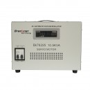 Stabilizator automat de tensiune 10000VA cu servomotor monofazat, 2 prize schuko 230V, afisaj LCD Breckner Germany
