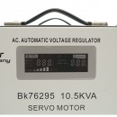 Stabilizator automat de tensiune 10000VA cu servomotor monofazat, 2 prize schuko 230V, afisaj LCD Breckner Germany