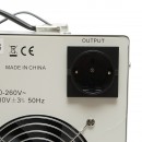 Stabilizator automat de tensiune 10000VA cu servomotor monofazat, 2 prize schuko 230V, afisaj LCD Breckner Germany