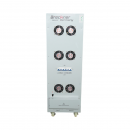 Stabilizator automat de tensiune 100KVA trifazat cu servomotor, bypass, afisaj LCD Breckner Germany