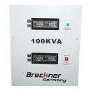 Stabilizator automat de tensiune 100KVA trifazat cu servomotor, bypass, afisaj LCD Breckner Germany