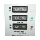Stabilizator automat de tensiune 30KVA trifazat cu servomotor, bypass, afisaj LCD Breckner Germany
