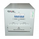 Stabilizator automat de tensiune 30KVA trifazat cu servomotor, bypass, afisaj LCD Breckner Germany