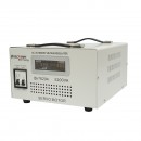 Stabilizator automat de tensiune 5000VA cu servomotor monofazat, 2 prize schuko 230V, afisaj LCD Breckner Germany