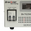Stabilizator automat de tensiune 5000VA cu servomotor monofazat, 2 prize schuko 230V, afisaj LCD Breckner Germany
