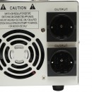 Stabilizator automat de tensiune 5000VA cu servomotor monofazat, 2 prize schuko 230V, afisaj LCD Breckner Germany
